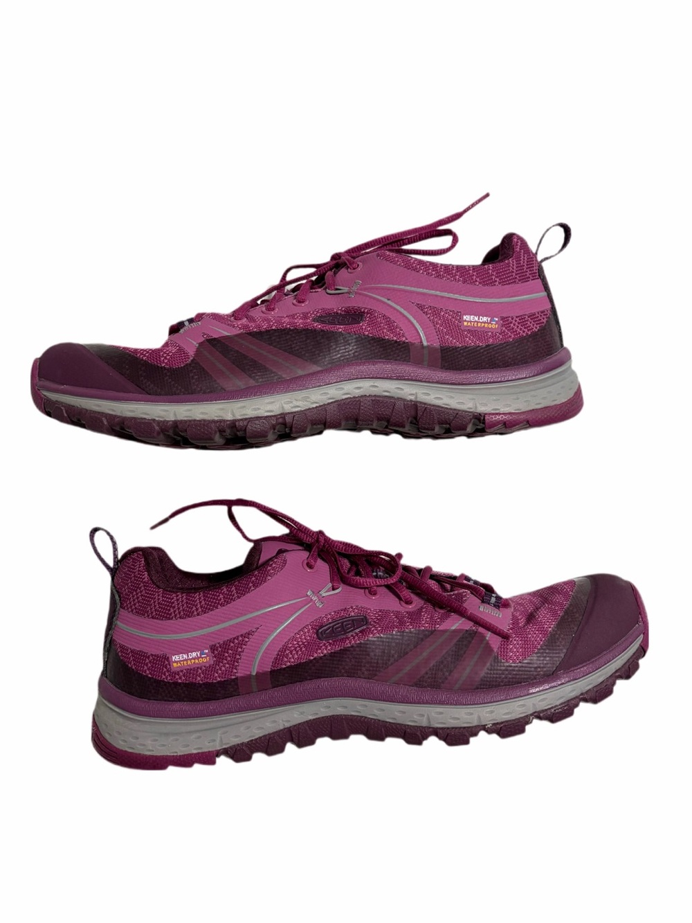 Keen Women's Terradora Waterproof hiking boots in Purple Non-marking outsole 8.5 - Picture 2 of 11